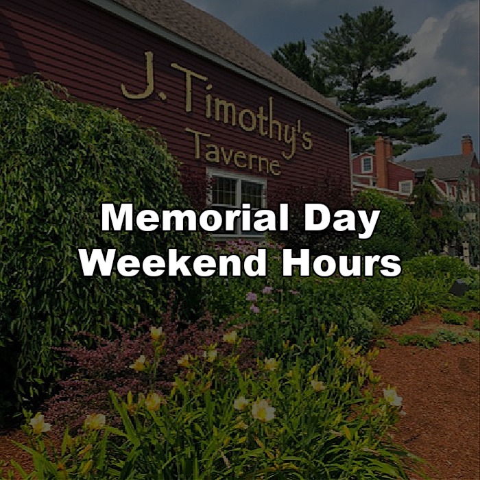 Memorial Day Closed Sunday & Monday 2022